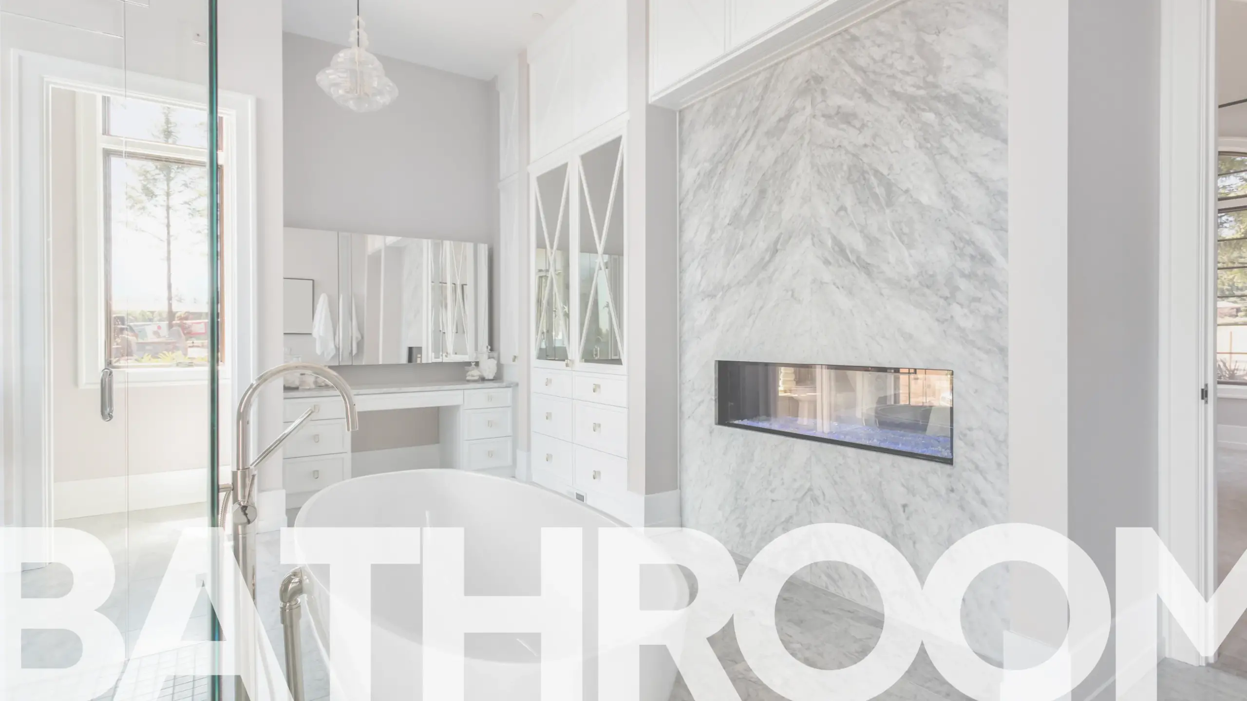 Bright bathroom after finished renovation